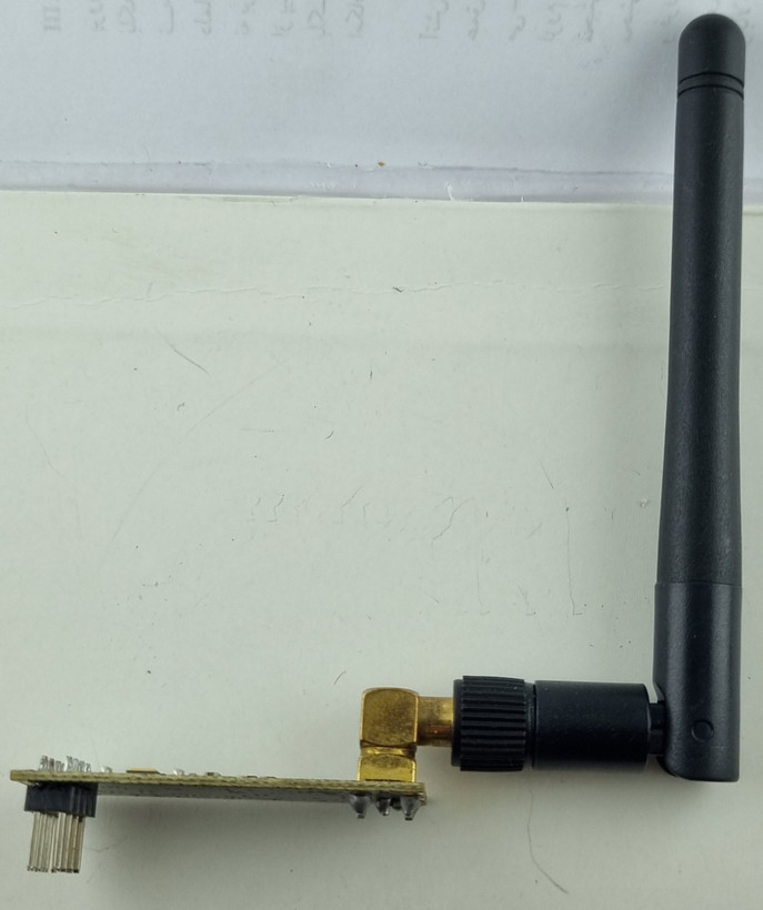 ماژول NRF24L01+PA+LNA فرستنده و گيرنده راديويي با برد 1 کیلومتر